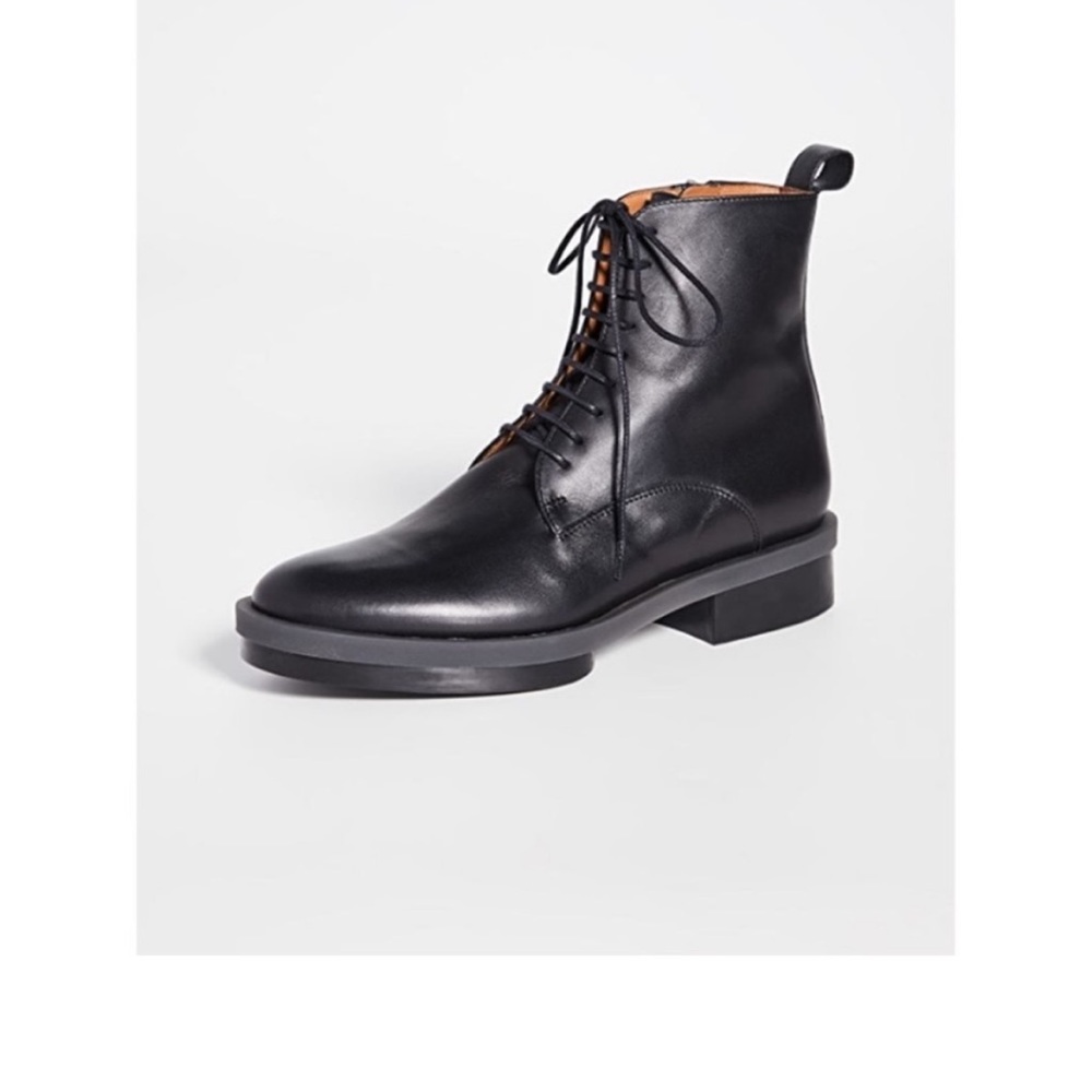 Clergerie Radio Combat boots w/ zipper